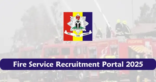 Fire Service Recruitment Portal 2025