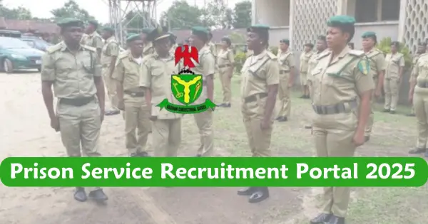 Correctional Service Recruitment  2025