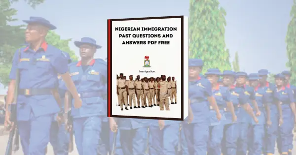 Nigerian immigration Past Questions and Answers PDF Free