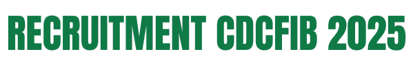 recruitment cdcfib portal