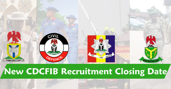 New CDCFIB Recruitment Closing Date
