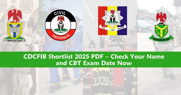 CDCFIB CBT Exam Dates Officially Announced