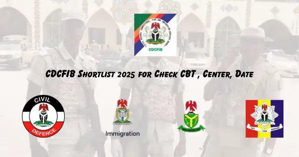 CDCFIB Shortlist 2025 CBT Test Disqualification Reason