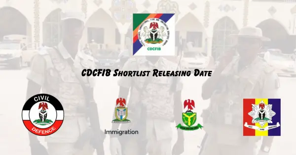 CDCFIB Shortlist Releasing Date