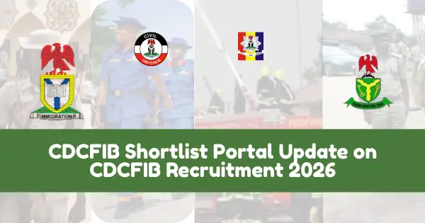 CDCFIB Shortlist Portal 2026 – Update on CDCFIB Recruitment  