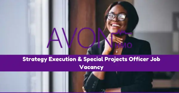 Strategy Execution &amp; Special Projects Officer Job Vacancy